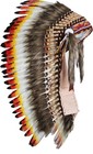 Handmade Feather Headdress For Adults - Festival Costume  Cosplay  Halloween Acc