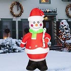 7ft Christmas Inflatable Snowman--xmas Snowman Blow Up Yard Decor Christmas