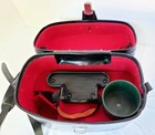 Vintage Leather Modular Film Camera  Lens  Accessory Case Modular Made In Japan