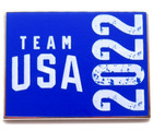 Team Usa - Winter Olympics - 2022 - Beijing - China - Blue - Lapel Pin