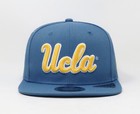 New Era 9fifty Men Women Cap Ucla Bruins Script On Field Sky Blue Snapback Hat