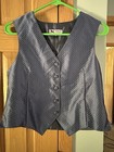 Rj Classics Blue Geometric Saddleseat Vest Size 16 Regular
