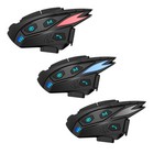 Motorcycle Intercom Helmet Bluetooth Headset Interphone Voice Control Waterproof