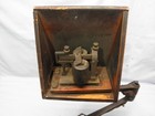 Circa 1911 Western Electric Telegraph Sounder  Resonator Box  Swing Arm