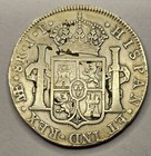 1820 Ferdinand Vii Me-jp Lima  Peru Silver 8 Reales