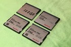Sandisk Extreme Pro Cfast 2 0 128gb 256gb   4 Cards   Used
