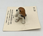 Vintage Hagen-renaker  Inc  Beagle Puppy Dog Miniature 1 Inch Figurine 1986