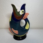 Wade Ceramics Gluggle Jug Pitcher Vase Koi Fish   9   