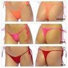 Women s  Exotic  Side Tie T Back Thong  G-string Bottom   g-4 