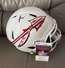 Jordan Travis Signed Autographed Florida State Seminoles Full Size Helmet Jsacoa