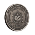 2024 1 2 Oz Silver Coin - Jesus The Creator  999 Silver Coin Antique Bu  a725