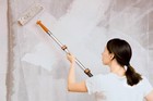 1 5-3ft Paint Roller Extension Pole Telescopic W  Metal Tip Lightweight