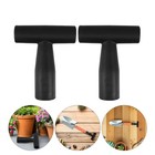 3 Pcs Snow Shovel Handle Replacement Garden Digging Tools Lawn Care Accessories