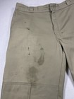Dickies Double Knee Work Pants 85283kh 38x32 Khaki Stained