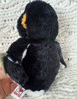 Webkinz Penguin Leather  Feet With Code 9    Tall Plush Animal