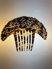Very Wearable Tortoise Shell Hair Comb  Ex Condition  Collection Of Mac Able