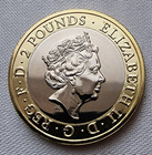 2016 Brilliant Uncirculated   2 Two Pound Shakespeare Histories Coin - Bunc   Bu