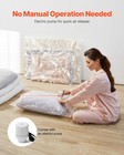 Vacuum Storage Bags 15 Pack Space Saver Seal Bags With Electric Pump Travel