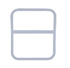 Kenworth Side Sleeper Window Trim W window Horizontal Division Pair Set Ss