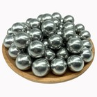 Alien Play 50 X  50 Cal Aluminum Balls For Self Defense Fit 12 7 Mm  Silver