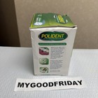 Polident 3 Minute Antibacterial Denture Cleanser Mint Tablets 120 Ct Exp 10 26