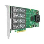 Pcie X8 To 4 Port M 2 M Key Nvme Ssd Adapter With Plx 8725 Support 22110mm-