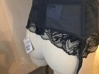 La Perla Silk Blend Lace Garter Stocking Belt Color  Blue Size Small 0013876- 12