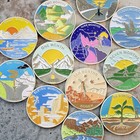 12pcs 1-12 Months Sobriety Coin 1 Whole Year Aa Chips And Medallions Sober Gifts