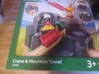 Brio 33889 Crane   Mountain Tunnel 3  New Action Sound Manual Mine Gold 7 Pieces