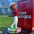 Tiger Woods  sunday Red  Masters Pga nike Limited Edition Golf Bobblehead