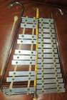 B f kitching   Co Marching Bell Lyra Glockenspiel Xylophone A440  With Mallet