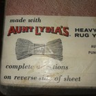 Vtg Nos Aunt Lydia s Rug Pattern Punch Kit  690 Rose Shell    24  X 36 