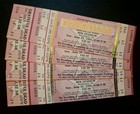 Grateful Dead Tickets  W bob Dylan 6 25 95 Rfk Stadium Washington Dc   4 