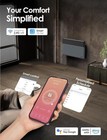 1500w Ballu Convection Panel Smart Wifi Space Heater Mount Or Portable Black
