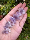 0 5  - 1 25  Brazilian Rough Amethyst Point stone  Raw Amethst Healing Crystals