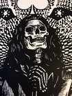 Jim Morrison The Doors Very Rare    27 Club    Autograph Screenprint Poster  11 20
