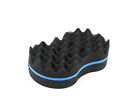 Double Side Barber Hair Brush Sponge Locking Afro Curl Twist Dreads Coil Wave Us
