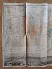 1932 Vintage Shanghai Map Concession Area Sino-japanese War China