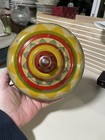 Choral Sail Boats Spinning Top Tin Litho Toy Large 6 5 