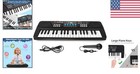 37-key Beginner Piano Keyboard For Kids With Microphone - Portable Musical Toy
