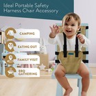 Portable Baby High Chair Seat Travel Harness Foldable Feeding Booster For Tod   