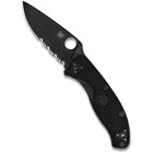 Spyderco Tenacious C122psbbk Lightweight 7 77  Value Folding Knife With 3 39 