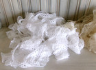 Vintage Lace Trim Mixed Lot Clothing  Doll Restoration  Sewing   Approx 40 Yds