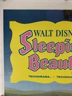 Sleeping Beauty On Linen Orig Movie Poster  veryfine  One Sheet Walt Disney 1959