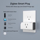 Sonoff Smart Plug 15a Zigbee Plug Remote Control Schedule Via Alexa  Google Home