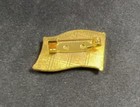 North Korean Double Badge  Dprk  Chest Badge