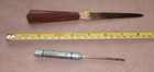 Rasmusson Excavating Letter Opener Screwdriver Dickeyville Wi Wisconsin Adv Item