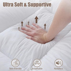 5 Inch Memory Foam Mattress Topper Queen For Back Pain  Extra Soft Pillow Top   