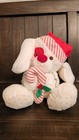 Fisher Price Puffalump Christmas Puppy Holding Candy Cane 11 