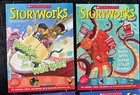 9 Magazine Lot Storyworks   Scholastic News Educational Magazine Reading Gr 4-5